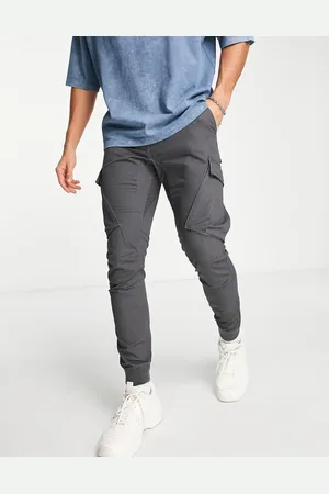 River Island Cargo trousers in grey