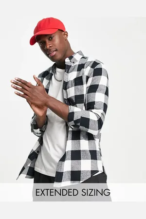 ASOS Shirt in and white buffalo check