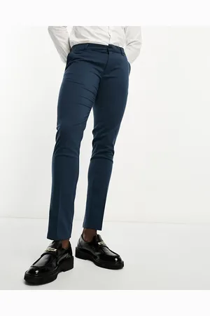 New Look Skinny suit trousers in dark