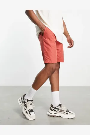Bolongaro Linen shorts in rust