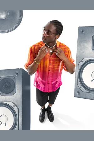 ASOS Dropped shoulder oversized sheer shirt in tie dye