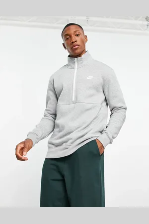 Nike Club 1/4 zip sweat in