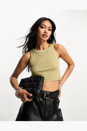 AllSaints Rina cropped tank in
