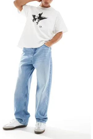 Bershka Baggy fit jean in light