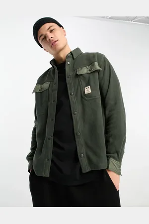 Fat Moose Fleece overshirt in