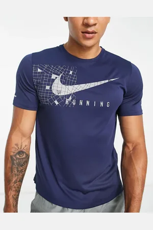 Nike Run Division Miler Dri-FIT reflective graphic t-shirt in