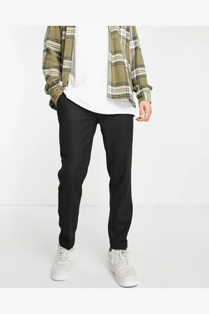 JACK & JONES Premium wool mix slim trouser in