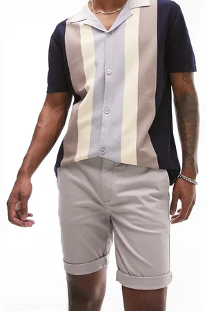 Topman Skinny chino short in light
