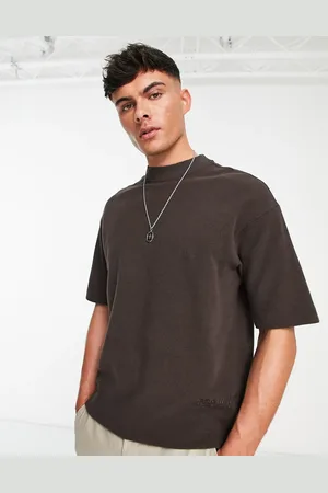 JACK & JONES Originals waffle oversized t-shirt co-ord in
