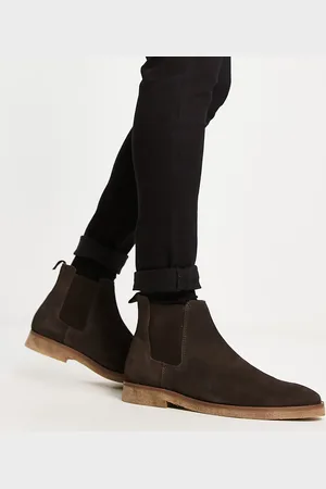 WALK LONDON Hornchurch chelsea boots in suede