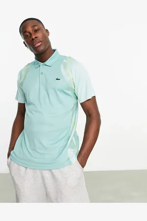 Lacoste Performance regular fit color block polo shirt in