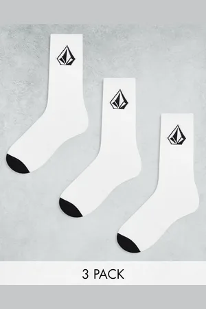 Volcom 3 pack full stone socks in