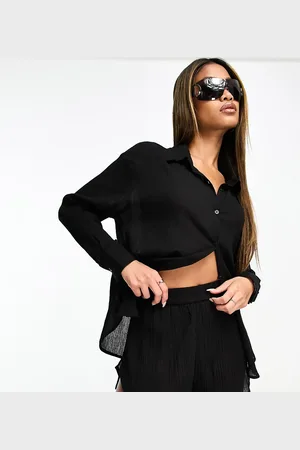 AsYou Textured short co-ord in black