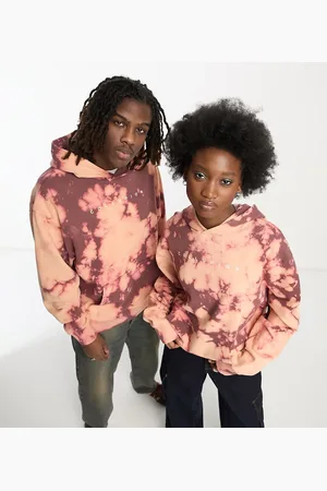 COLLUSION Unisex hoodie in tie dye
