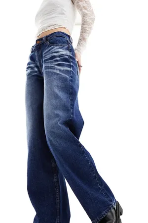 Reclaimed 00s baggy jean in washed