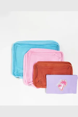 South Beach X Misha Grimes multipack of 4 packing cubes in