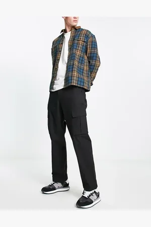Pull&Bear Ripstop cargo trousers in