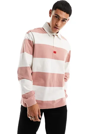 HUGO BOSS HUGO Diragbi relaxed fit rugby shirt in