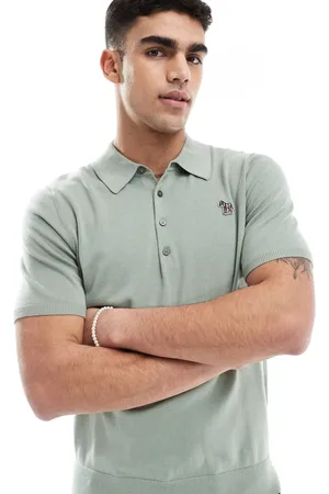 Paul Smith Knitted logo polo in lighr