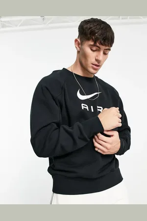 Nike Air crew neck sweatshirt in /white