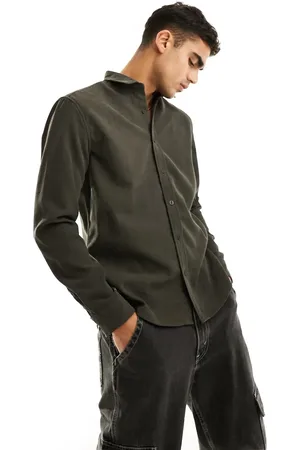 New Look Cord shirt in dark