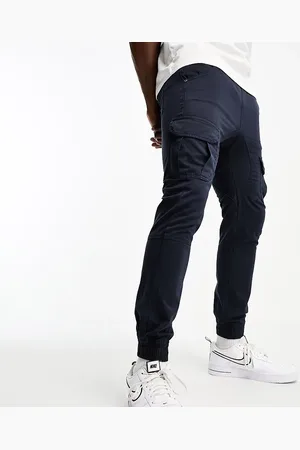 Another Influence Tall cargo trousers in dark