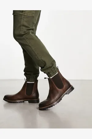 Schuh Dylan casual chelsea boots in leather