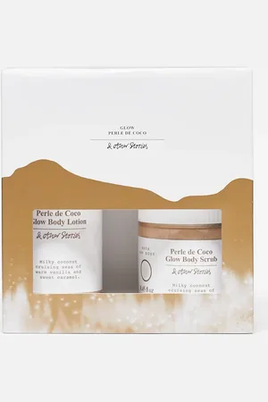 & OTHER STORIES Perle De Coco glow body lotion and scrub gift set
