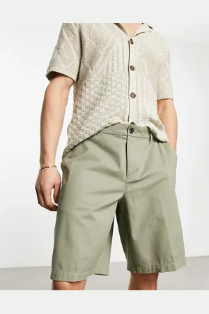 New Look Relaxed fit bermuda shorts in light