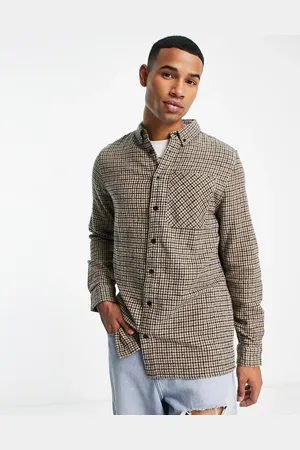 Threadbare Heritage check overshirt in