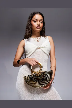 River Island Semicircle basket bag in