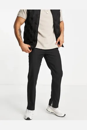 Mennace Tailored trousers in with zip hem