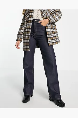 Dr Denim Echo high waisted straight leg jeans in indigo