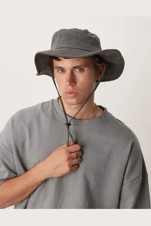 My Accessories Safari style bucket hat in washed