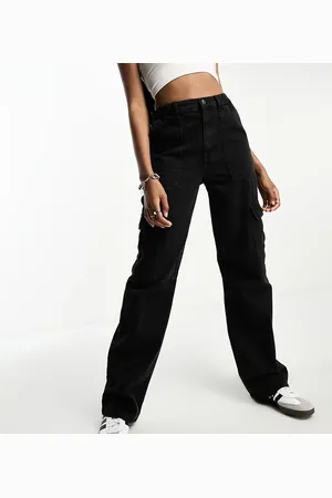 ASOS ASOS DESIGN Tall cargo jean in washed
