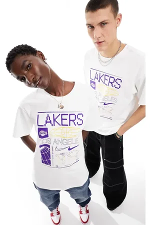 Nike NBA Unisex LA Lakers graphic t-shirt in and multi