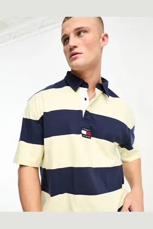 Tommy Hilfiger Vertical block stripe polo shirt in