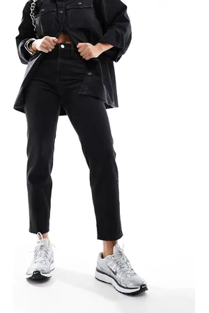 MANGO Relaxed mom jeans in