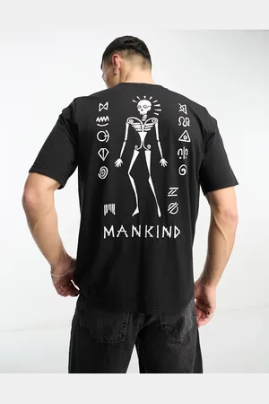 Bolongaro Short sleeve t-shirt in with mankind print