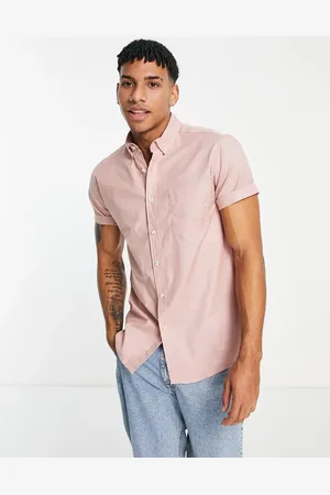 Topman Short sleeve oxford shirt in