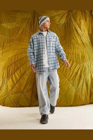 ASOS Extreme oversized brushed flannel check shirt in
