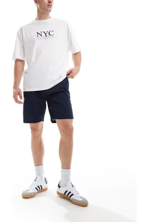 Brave Soul Chino shorts with elasticated waist in