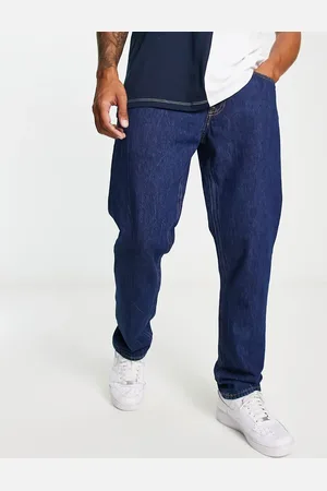 JACK & JONES Intelligence Mike rigid relaxed fit jeans in midwash