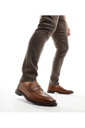 River Island Leather loafer in