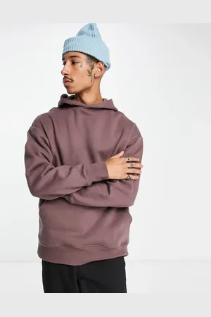 ASOS Heavyweight oversized hoodie in washed