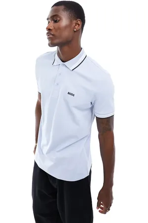 HUGO BOSS Paddy tipped polo shirt in