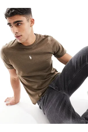 Ralph Lauren Central icon logo t-shirt in marl