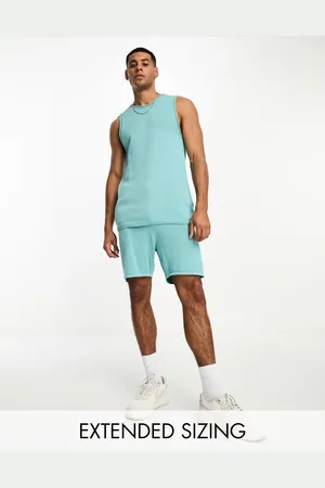 ASOS Midweight knitted cotton shorts in
