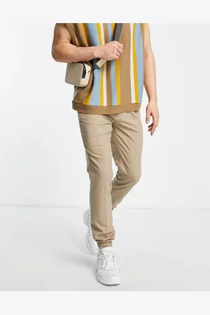 ASOS Smart skinny jogger in stone