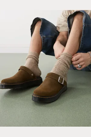 Dr. Martens Brookline mules in brown